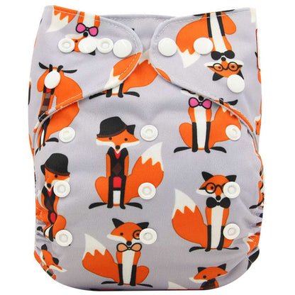 Washable Baby Cloth Diaper Breathable Diaper Pants 0-3 Years Old Baby Adjustable Diaper Leak-proof Diaper