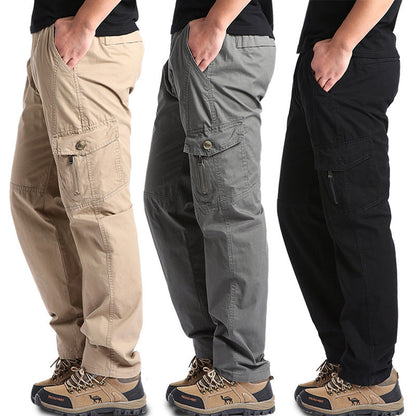 Loose Straight Casual Men's Summer Overalls