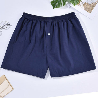 Men's Casual Arrow Print Plaid Boxer Briefs