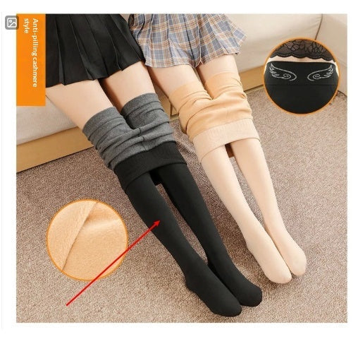Womens Leggings Sheer Stockings In Skin Tone