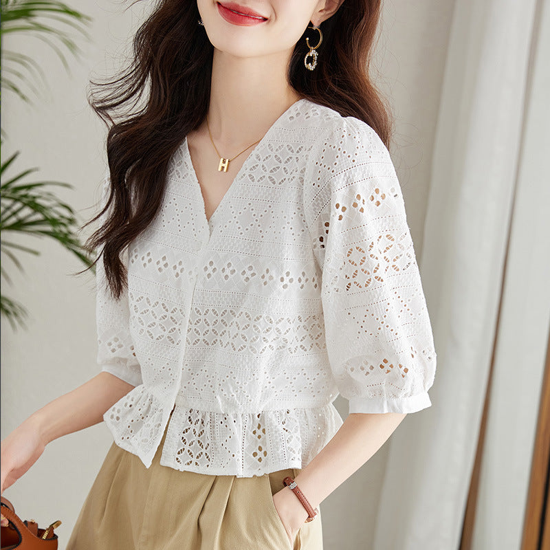Summer Cropped Tops For Petite Women