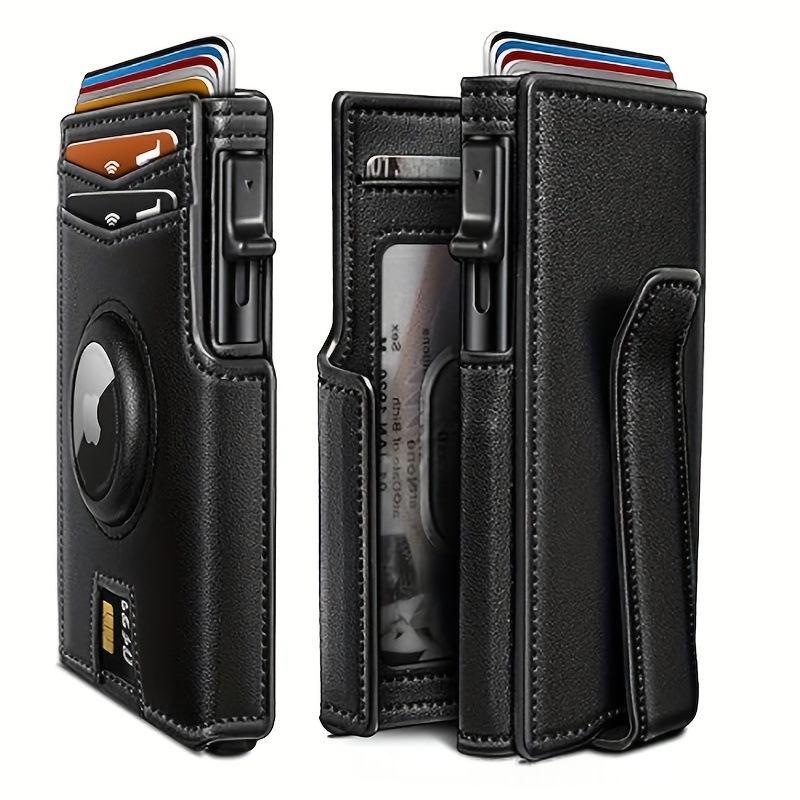 Multi-Card Short Metal Card Holder Mens Wallet