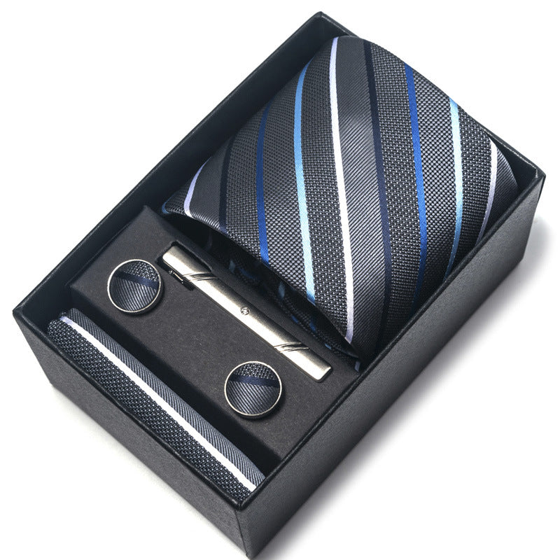 Direct-supply Mens Polyester Yarn-dyed Jacquard Formal Tie