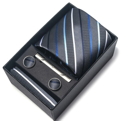 Direct-supply Mens Polyester Yarn-dyed Jacquard Formal Tie