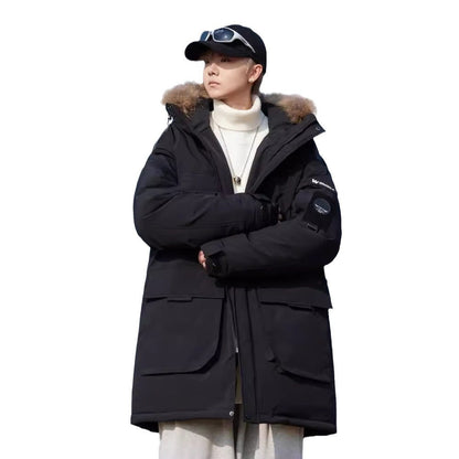 Mens Autumnwinter Padded Down Jacket Cold Proof