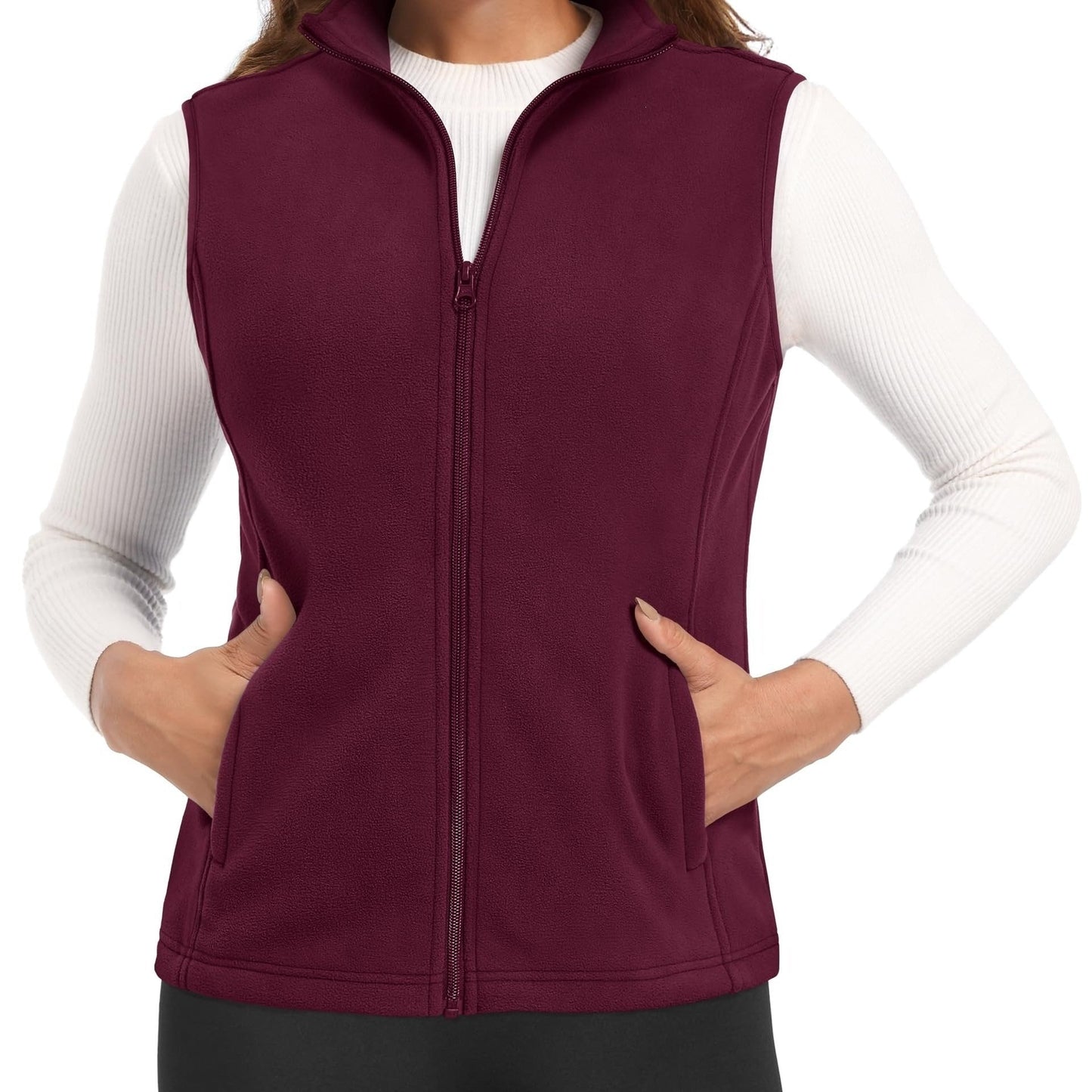 Women's Fashionable Casual Fleece Vest