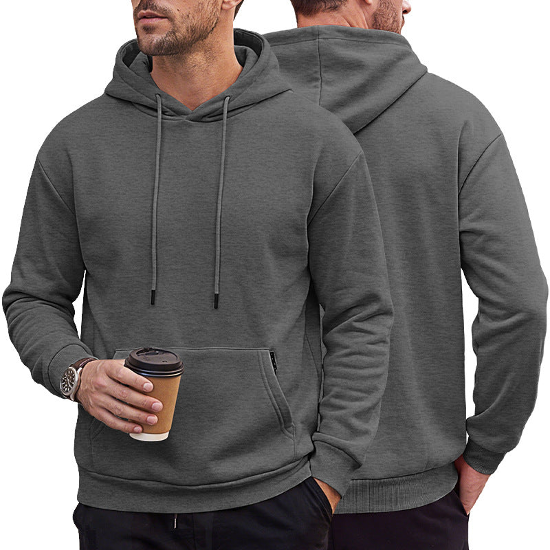 Drawstring Hoodie Sports And Outdoor Sweatshirt