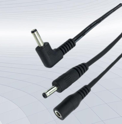 Black Copper Durable Conductive Strong Elbow DC Cable