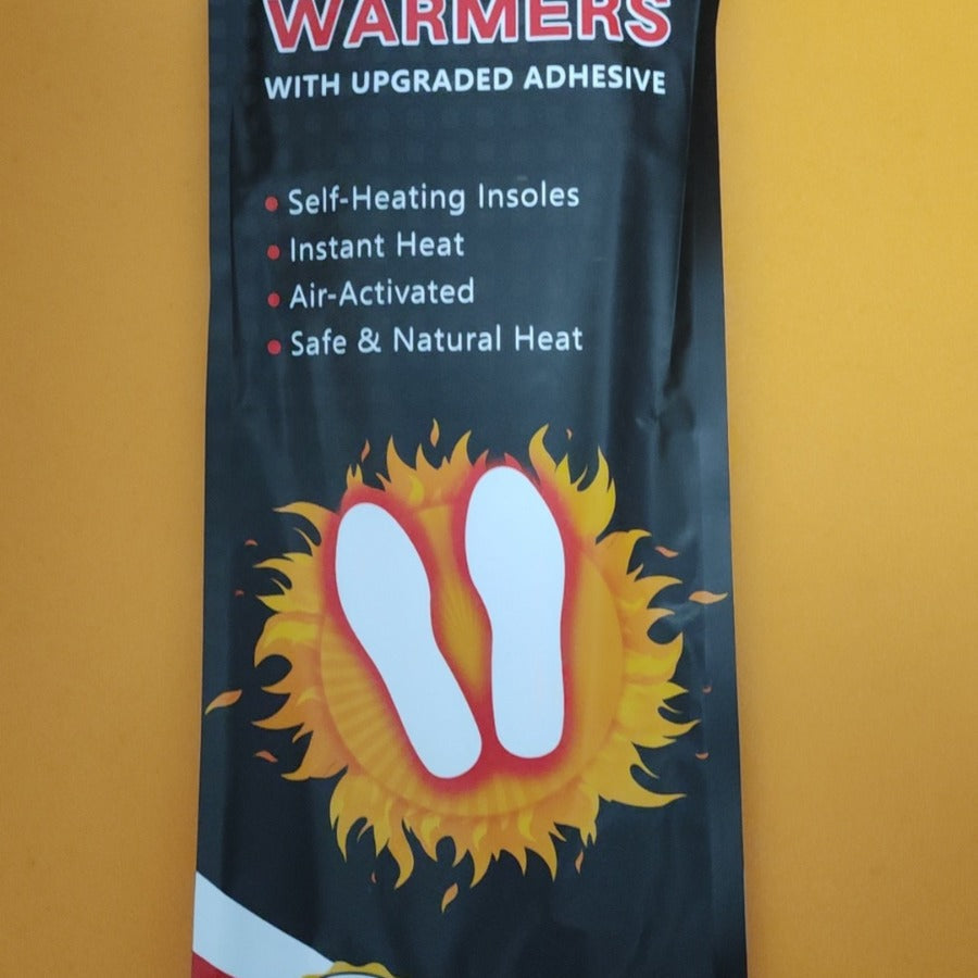 Self-heating Foot Warmer With Heatable And Walkable Insoles
