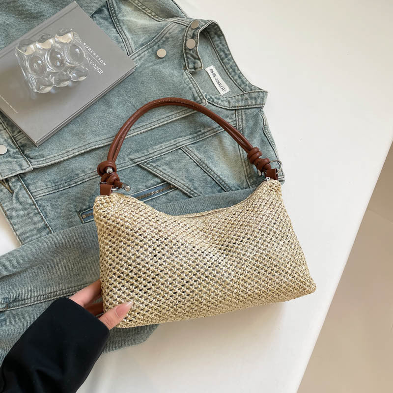 Handwoven Retro All-Match Large-Capacity Shoulder Bag