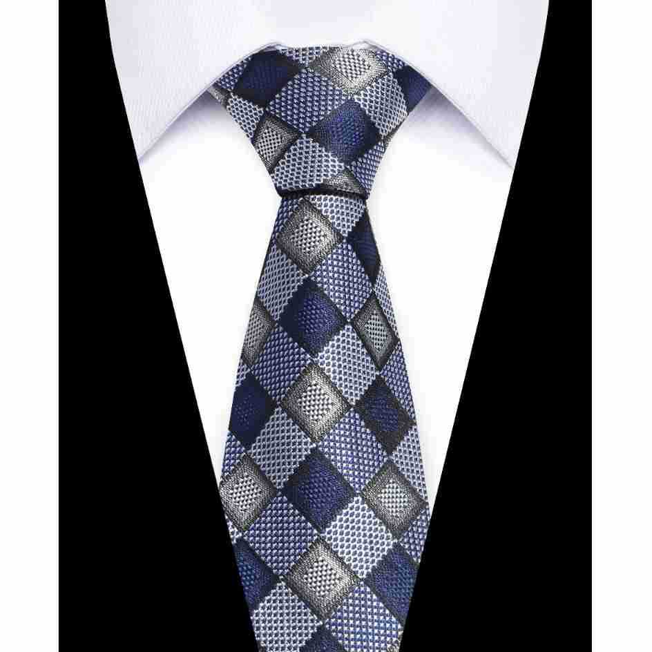 Usiness Striped Hand-stitched Polyester Tie