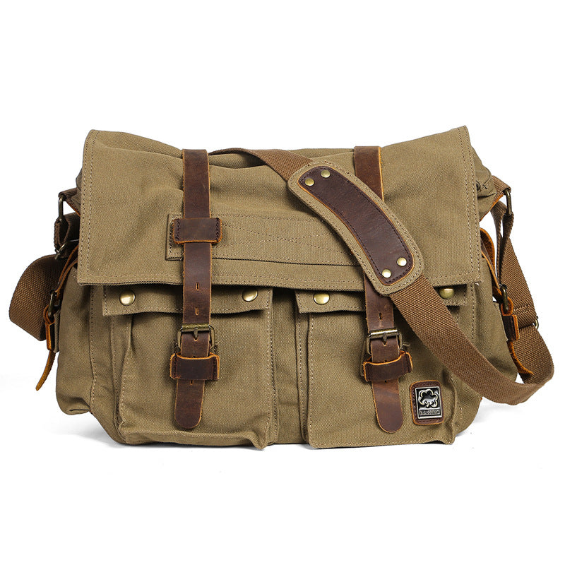 Men's Retro-style Casual Crossbody Bag