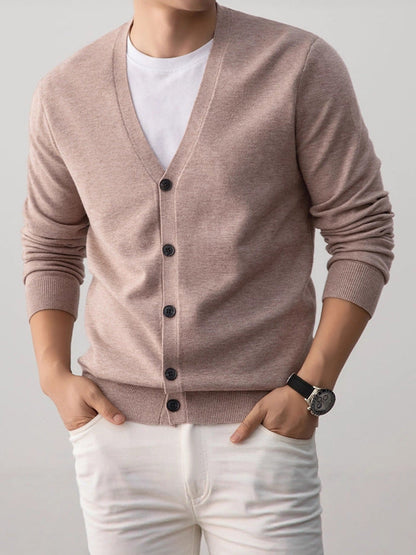 Korean-style Loose-fit Knit Sweater Coat