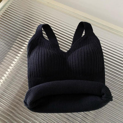 Autumnwinter Warm Camisole Top For Women