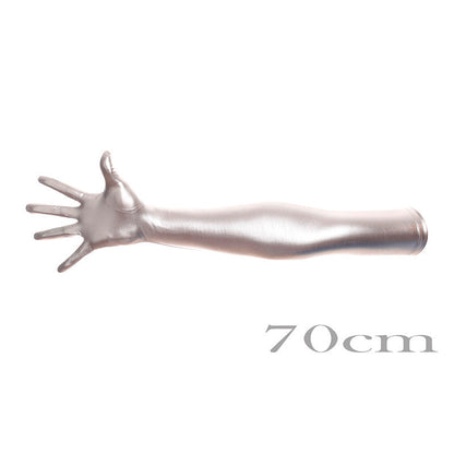 High-gloss Gold Foil Stamping And Elbow-length Costume Gloves
