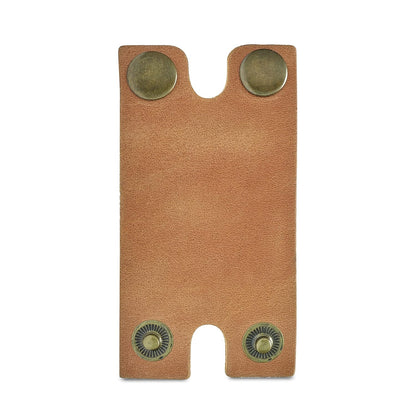 Safety Razor Head Protecting Leather Cover, Genuine Leather Double Edge Safety Razor Case Accessories For Travel, Butterfly Razor Case