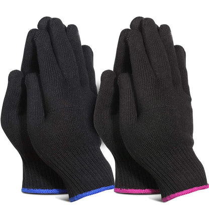 Curling Iron Gloves Heat Resistant Hand Protection For Hair Styling And Heat Treatments