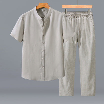 Tencel Linen Casual Mens Suit