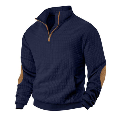 Mens Casual Long-sleeve Hoodie Top
