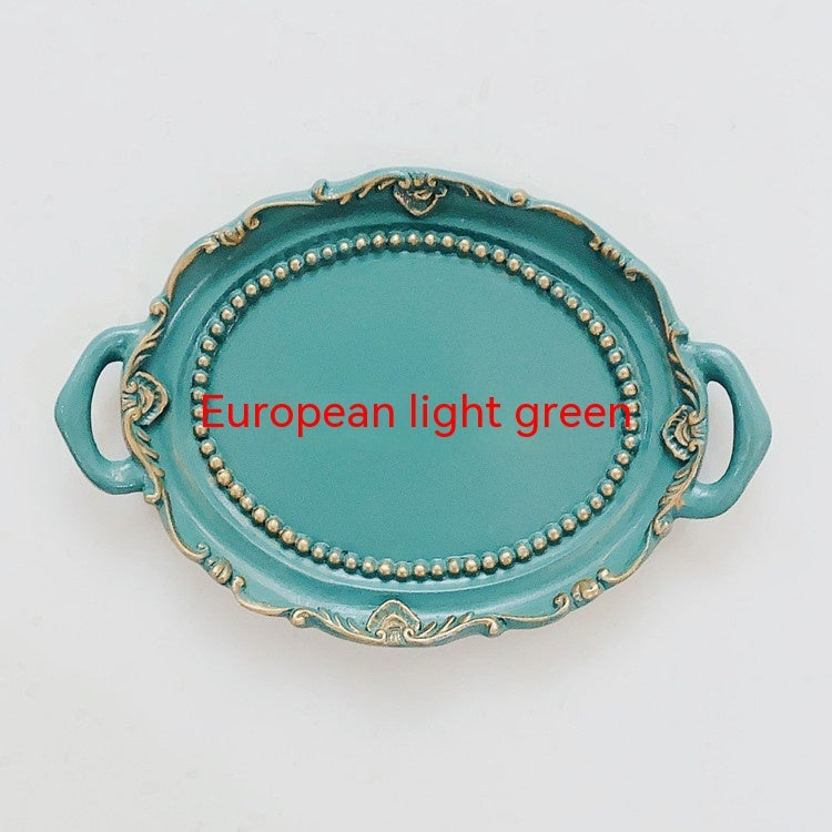 Creative Resin Jewelry Holder Plate