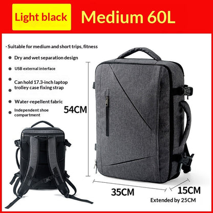 Travel Man Extra-Large Capacity Travel Backpack
