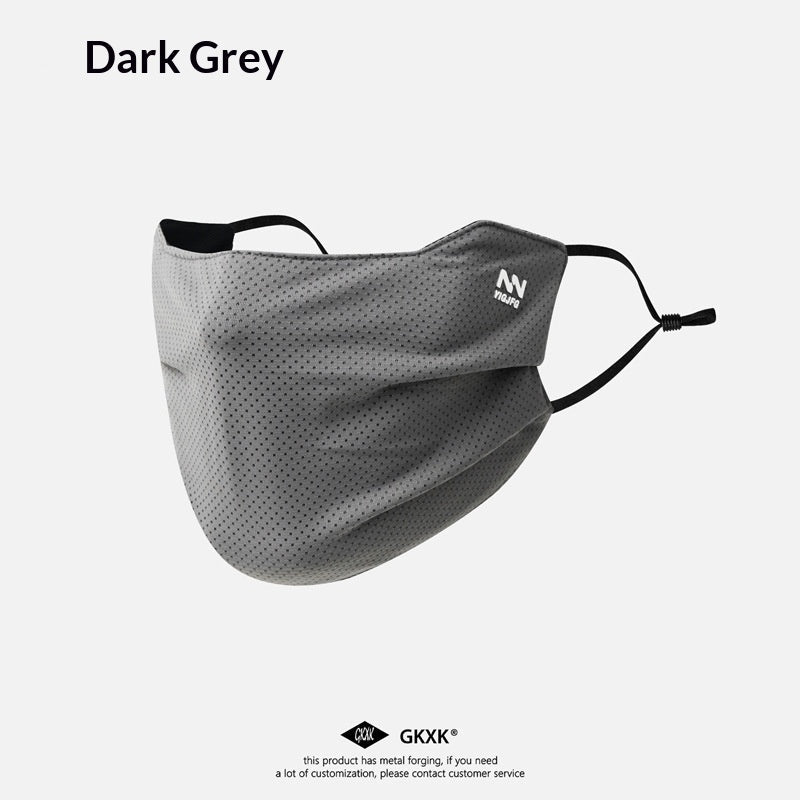 Sunscreen and Breathable 3D Stereoscopic Sunshade Riding Mask