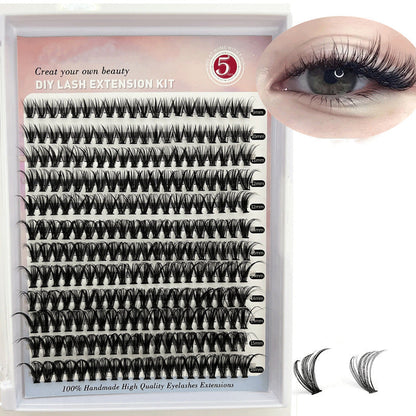 DIY Cluster Lashes Mixed Package False Eyelashes