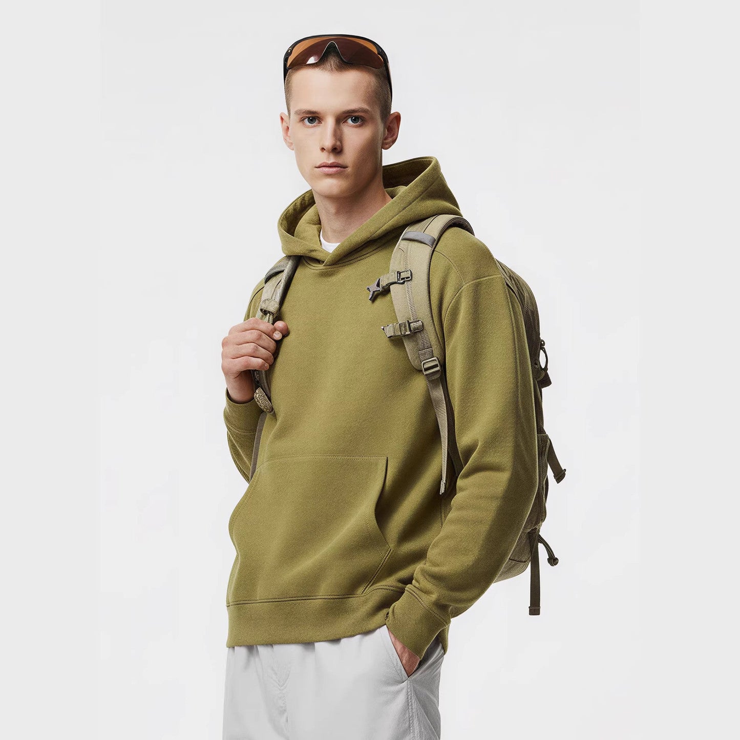 New FallWinter Outdoor Thermal Fleece Hoodie
