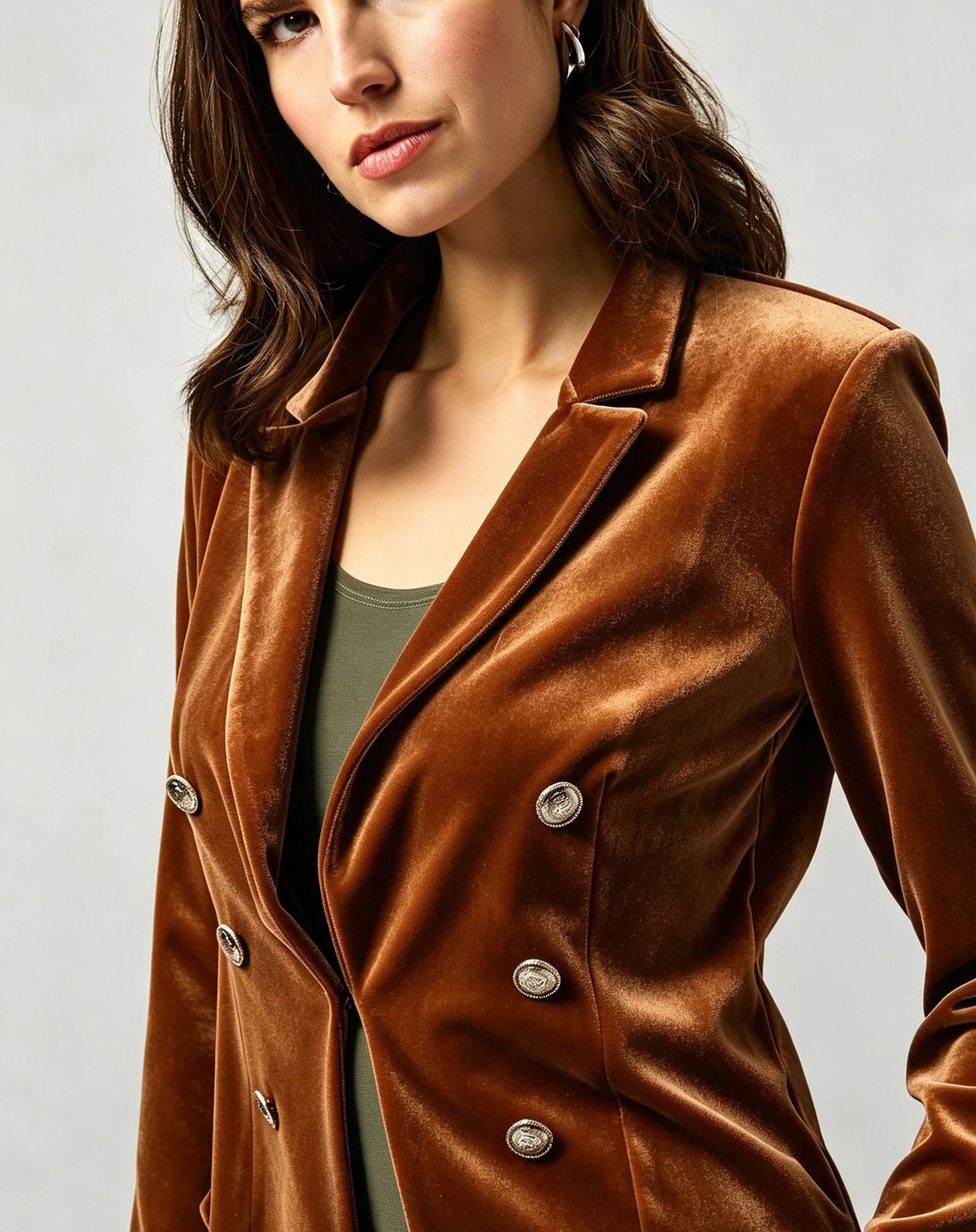 Fashionable Vintage Chic Versatile Womens Jacket