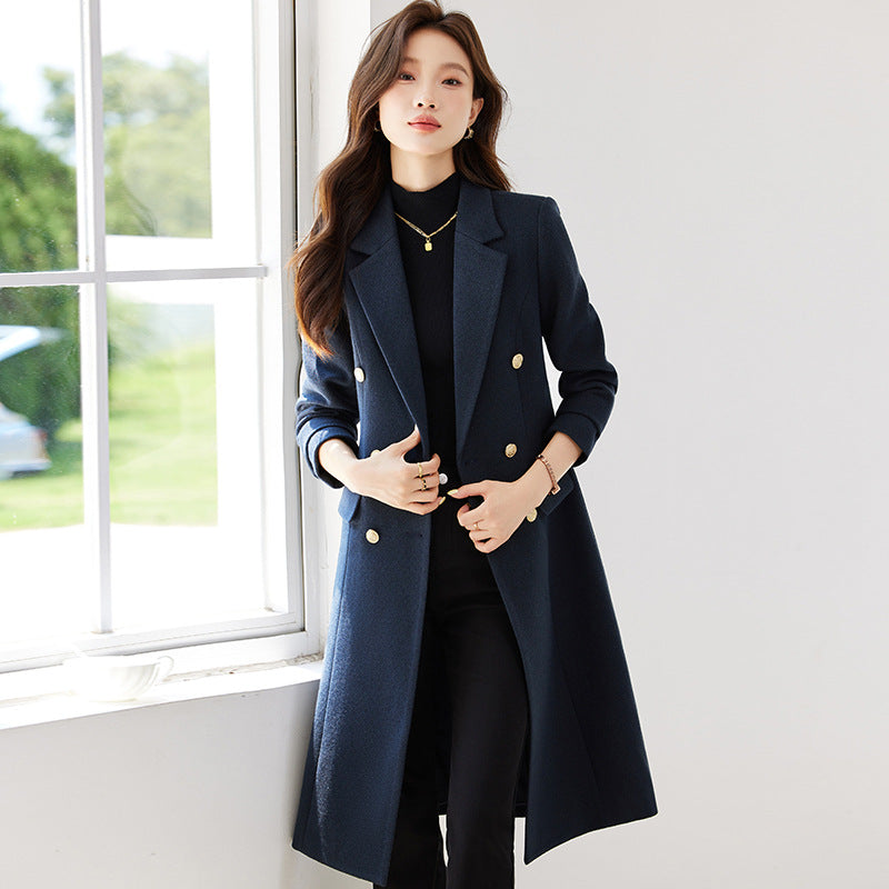 Stylish And Versatile Long Trench Coat For Women