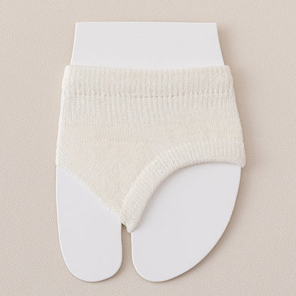 Womens Half-sock Forefoot Non-slip Invisible Flip-flops
