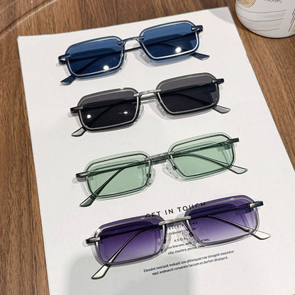 Retro Small-frame Square UV-protective Sunglasses
