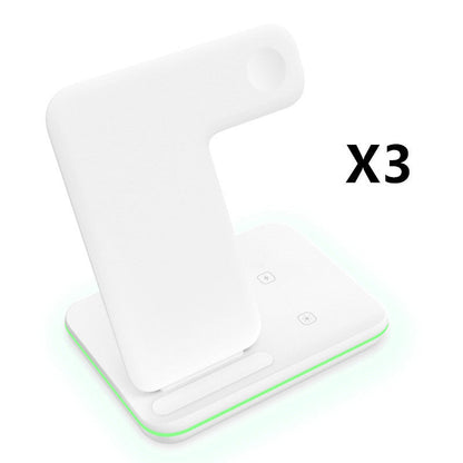 Compatible With Three-in-one Bracket Wireless Charger Mobile Phone Wireless Charger