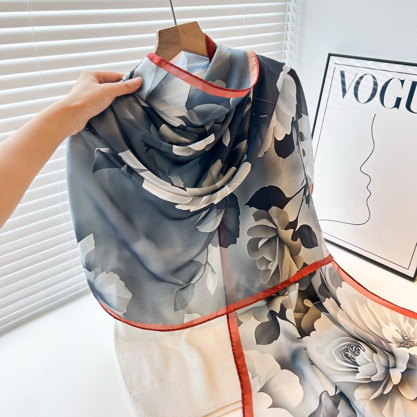 Silk Sun-protection Versatile Beach Scarf
