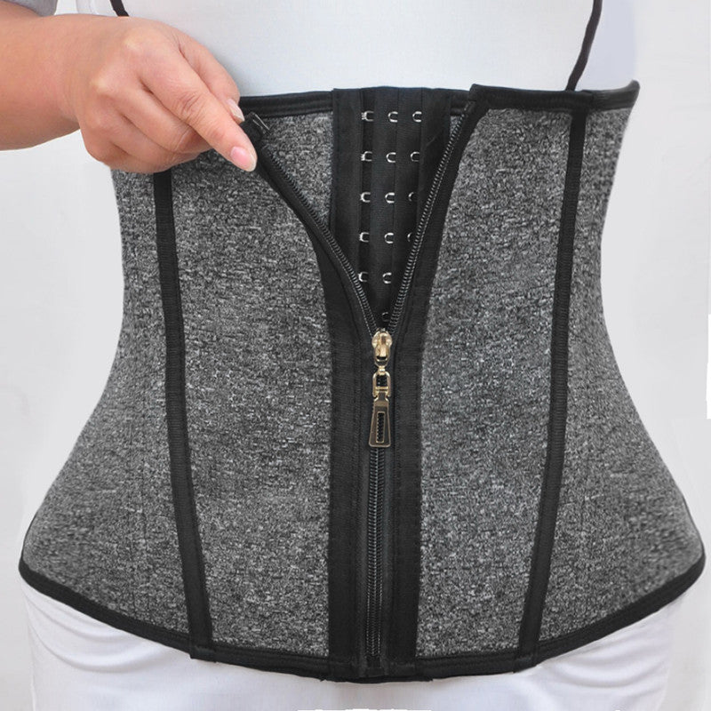 Waist-cinching Shapewear With A Zipper