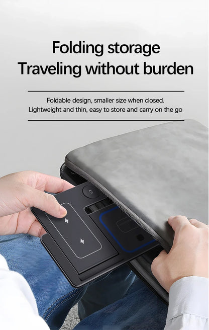 15W 3 In 1 Fast Wireless Charger Stand