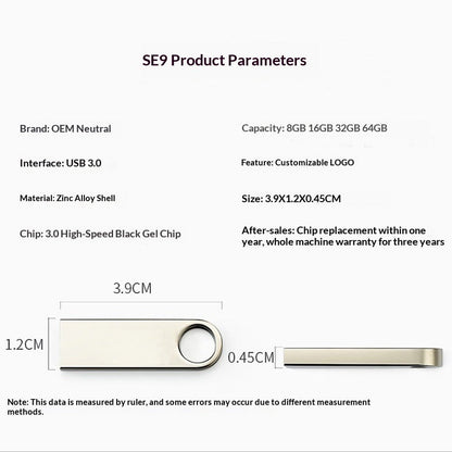 High-speed USB 3.0 Metal FlashDrive
