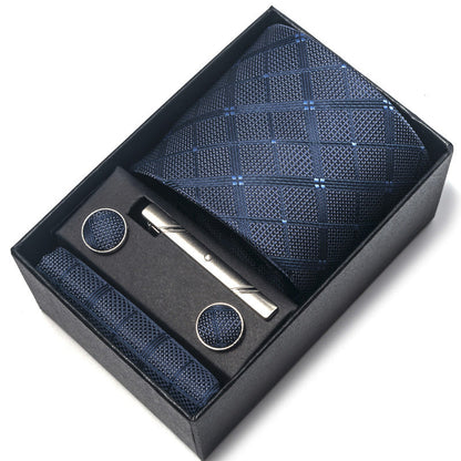 Direct-supply Mens Polyester Yarn-dyed Jacquard Formal Tie