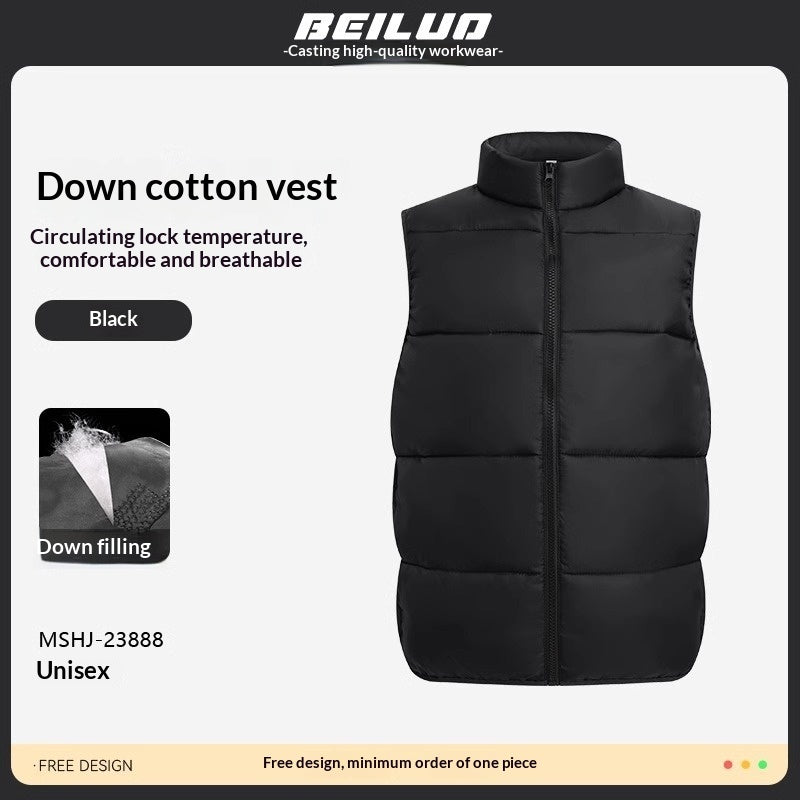 Women's Down-filled Thickened Cotton Vest