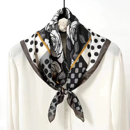 High-end Headscarf Versatile Neck Scarf Hairband Accessory