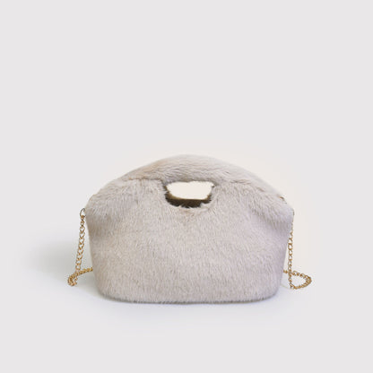 Clutch Handbag With A Chain Can Be Worn Crossbody