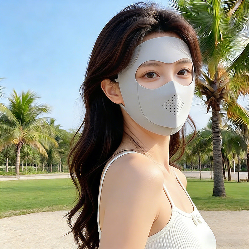 Full-face Sunscreen Mask For Girls