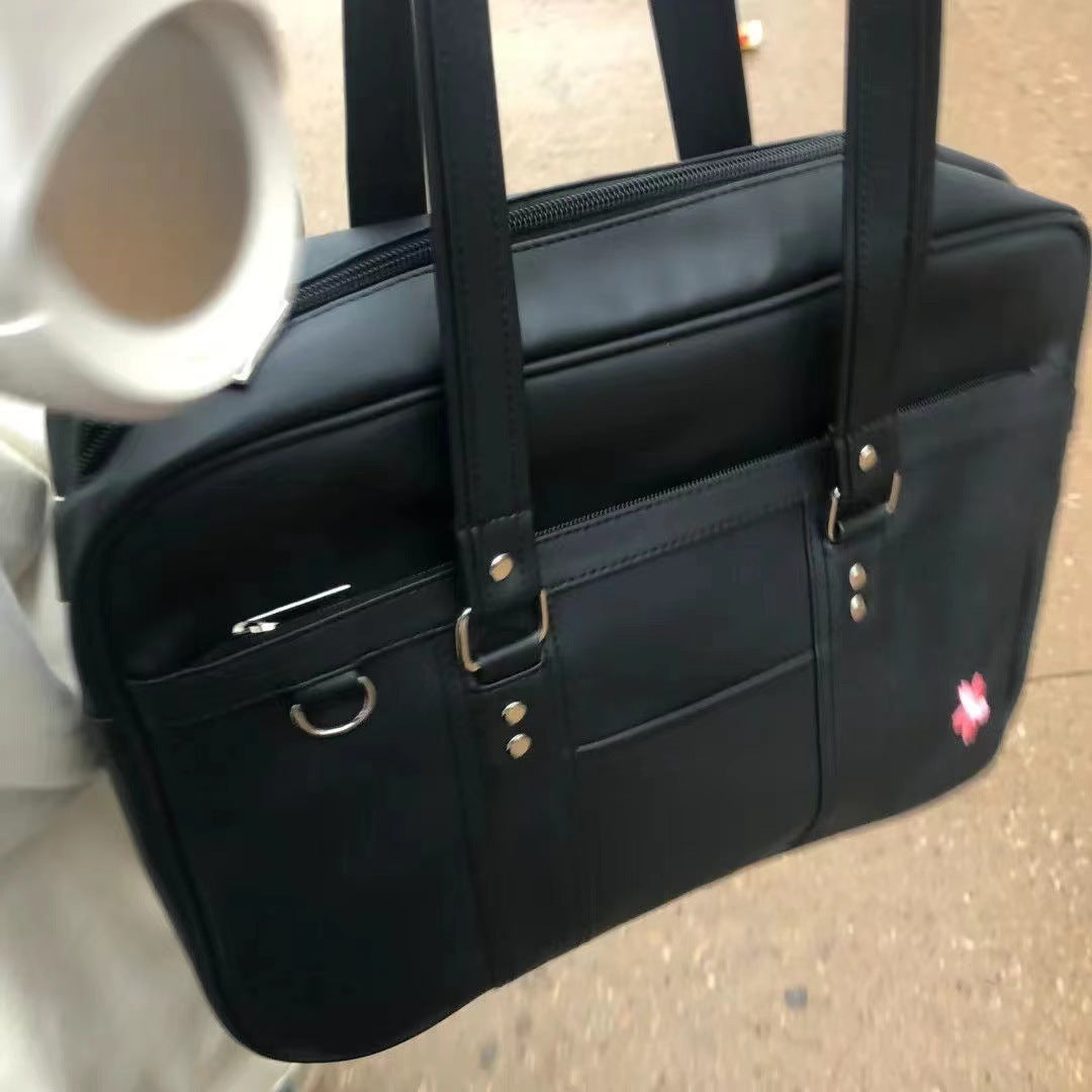 Capacity Slant Student Uniform Day Commuter Tote Bag