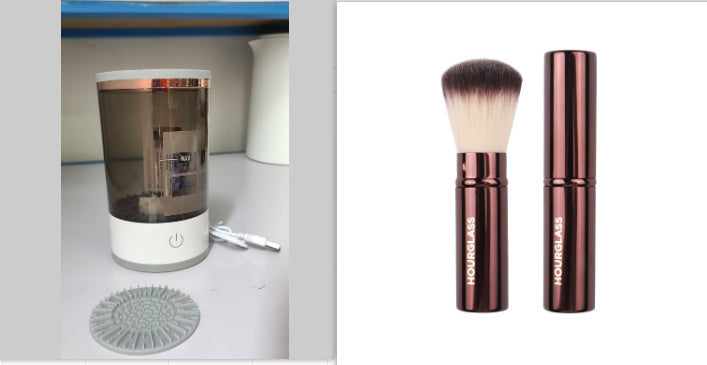 Electric Makeup Brush Cleaner USB Charging