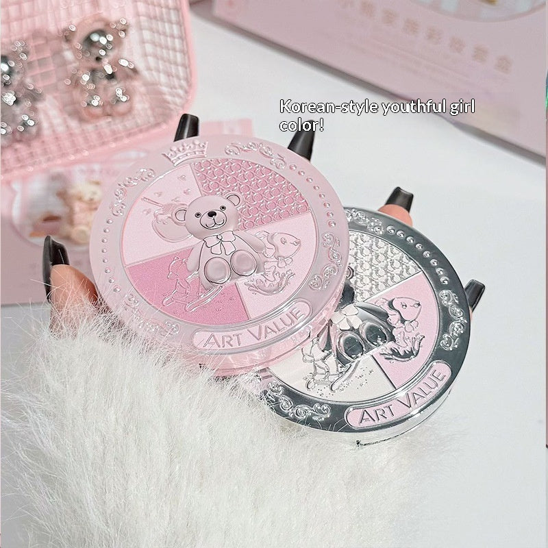 Cute Necklace In The Little Bear Family Makeup Set