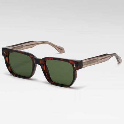 New Vintage Square-frame Sunglasses For Women