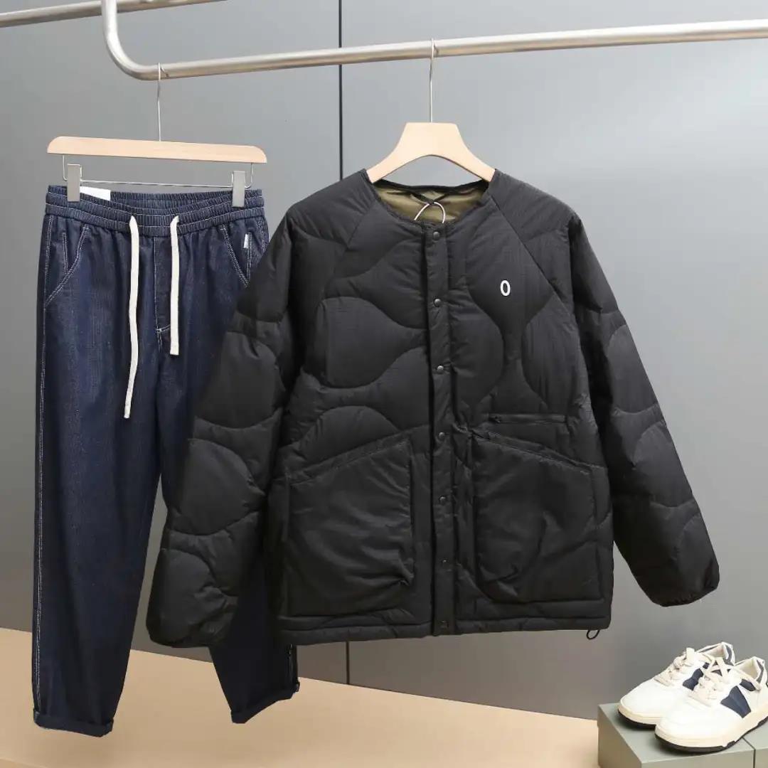 Mens Lightweight Sports-Style Down Jacket