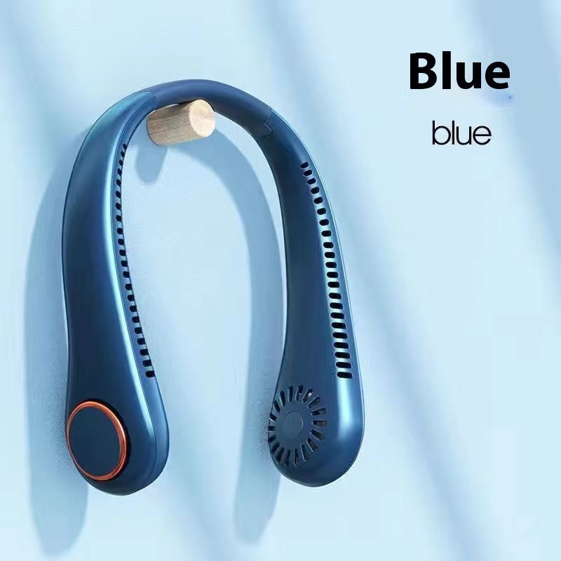 USB Charging For Your Outdoor Sports Neck Hanging Fan