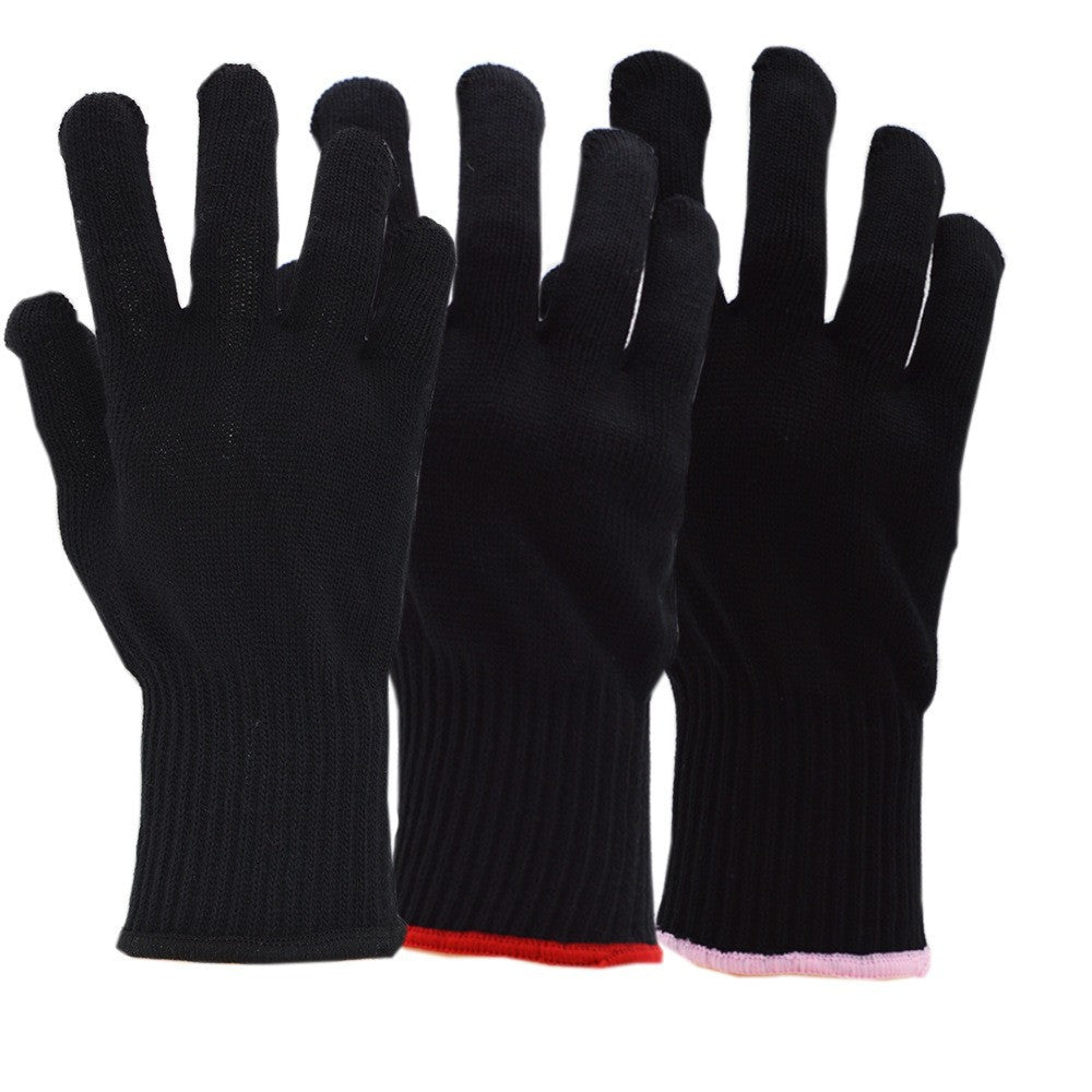 Curling Iron Gloves Heat Resistant Hand Protection For Hair Styling And Heat Treatments