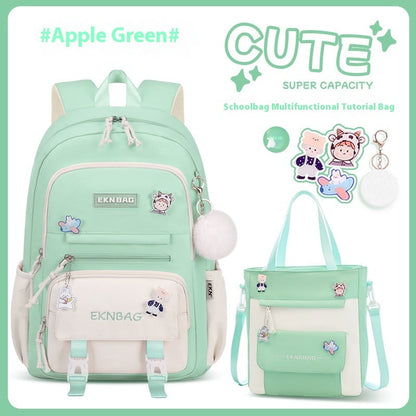 Student Children Schoolbag Girls Waterproof Backpack